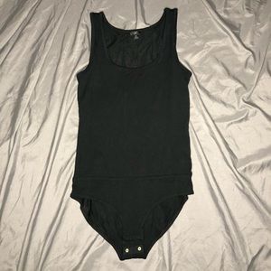 J Crew Black Body Suit